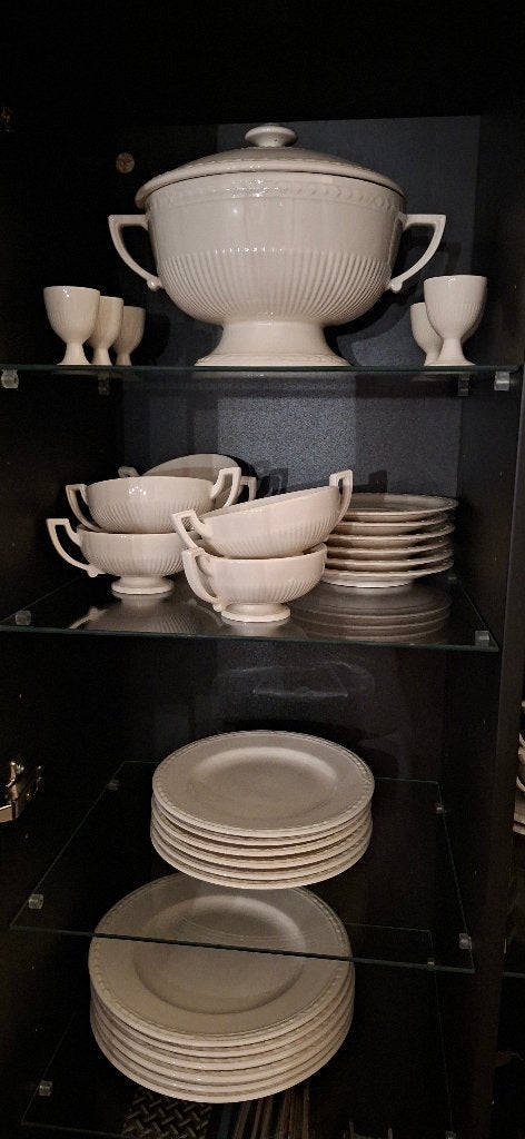 Recamier, royal creamware compleet servies, Huis en Inrichting, Ophalen, Overige merken, Vintage, Zo goed als nieuw