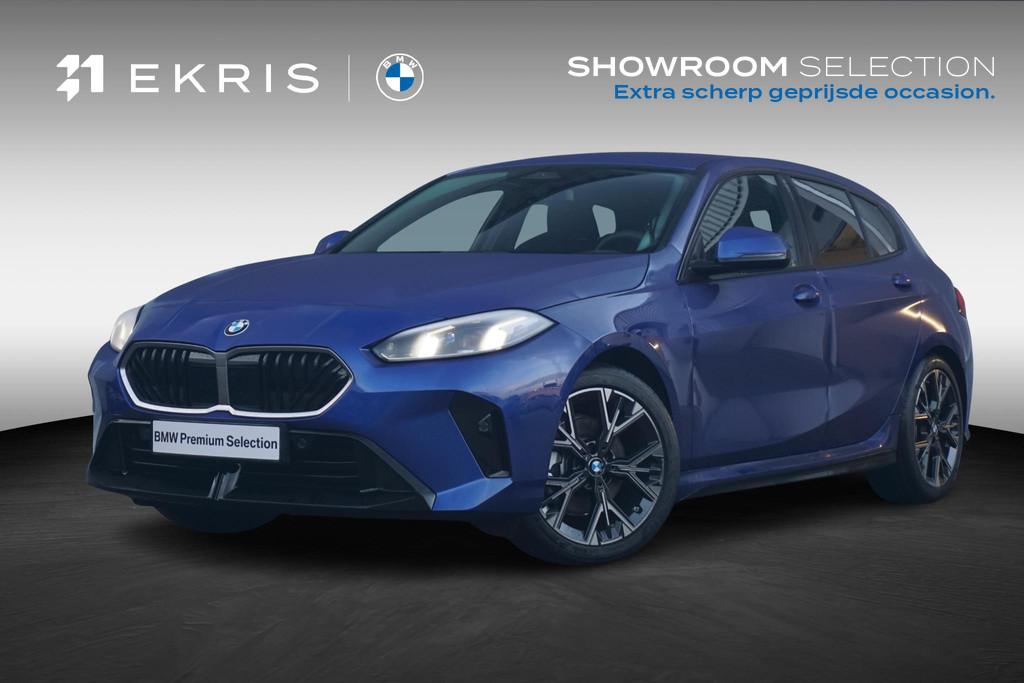 BMW 1 Serie 120 M Sport | Stoel & Stuurwielverwarming / Keyl, Automatische klimaatregeling, Blauw, Origineel Nederlands, Bedrijf