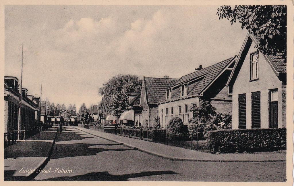 Kollum, 1940., Verzenden, 1920 tot 1940, Gelopen, Friesland