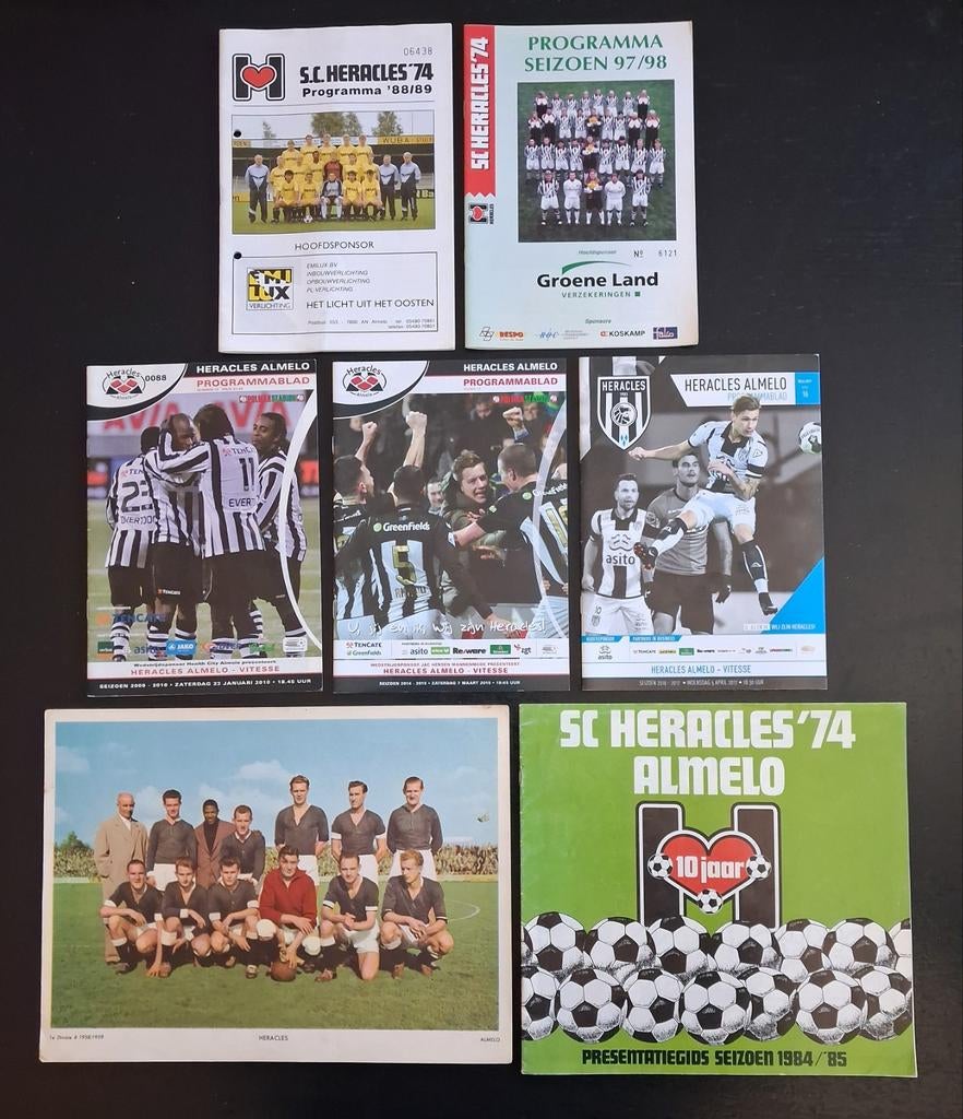 Heracles Almelo items., Ophalen of Verzenden, Gebruikt, Overige binnenlandse clubs