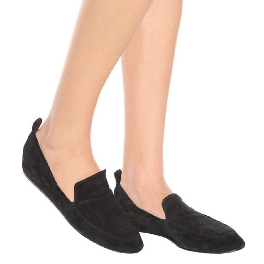 lanvin paris suede moccassin flats | 37, Kleding | Dames, Schoenen, Zo goed als nieuw, Instappers, Zwart, Verzenden