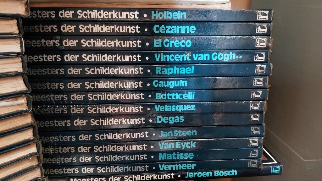 Meesters der schilderkunst, Schilder- en Tekenkunst, Ophalen, Onbekend, Gelezen