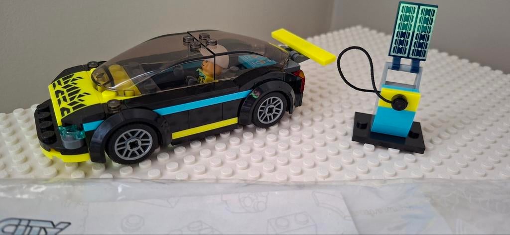 Lego City 60383 elektrische sportwagen, City, Lego, Ophalen of Verzenden, Zo goed als nieuw