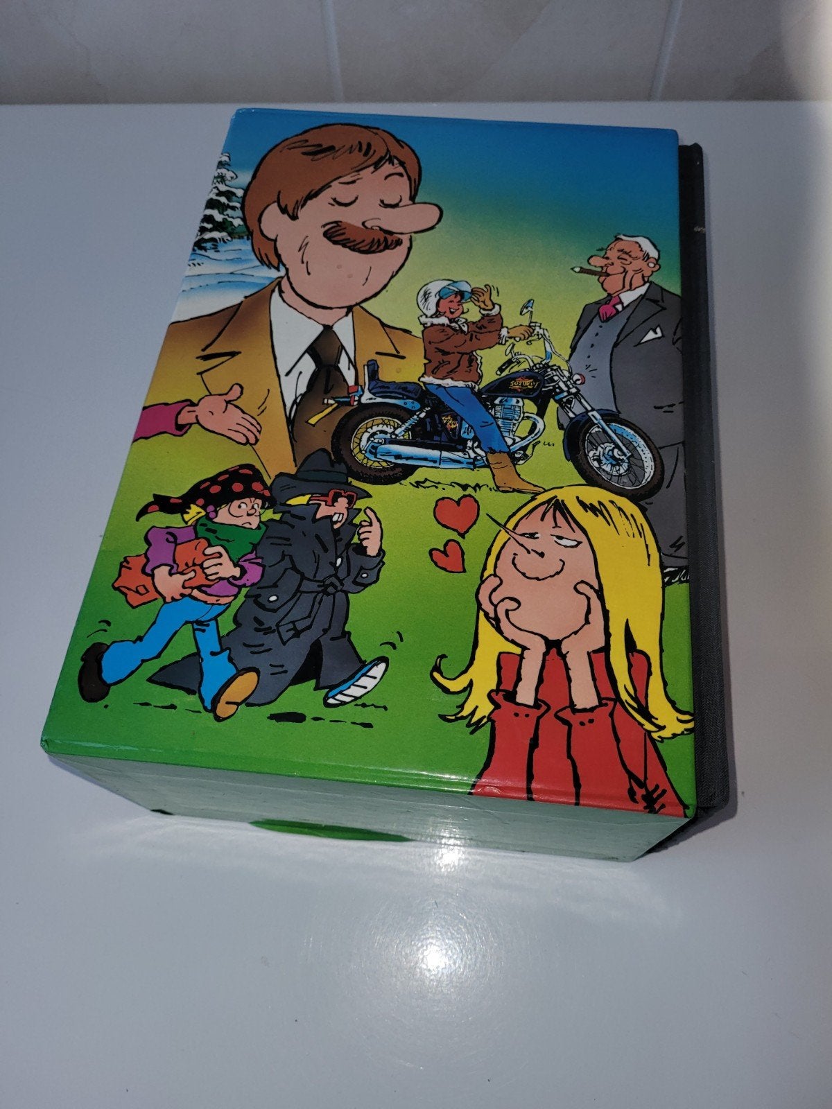 mooie box boeken Jan jans en de kinderen, Meerdere stripboeken, Ophalen of Verzenden, Zo goed als nieuw