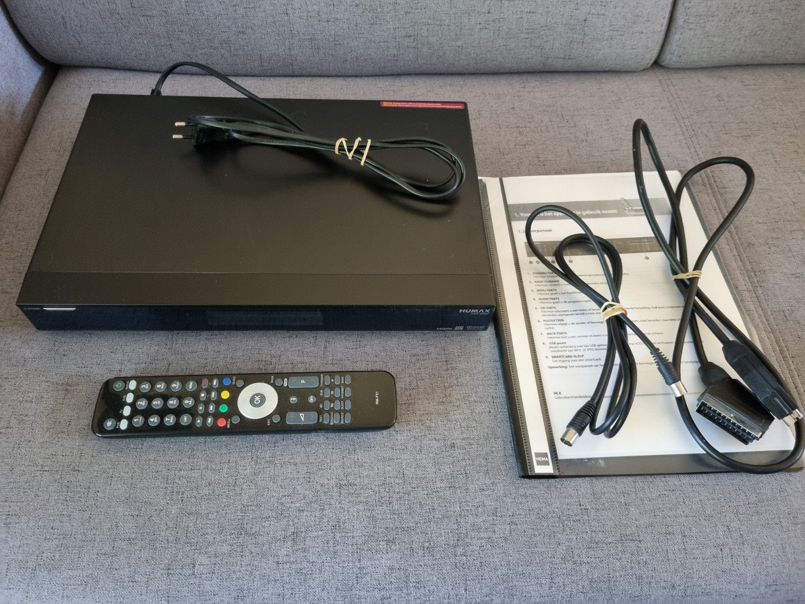 Humax iHDR 5050C HD recorder met afstandsbediening, Ophalen, Gebruikt, Harddiskrecorder