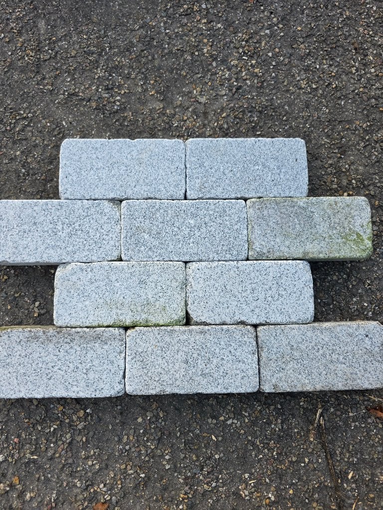 Keiformaat graniet gezoet – natuursteen bestrating, Overige typen, Nieuw, Ophalen of Verzenden, Natuursteen