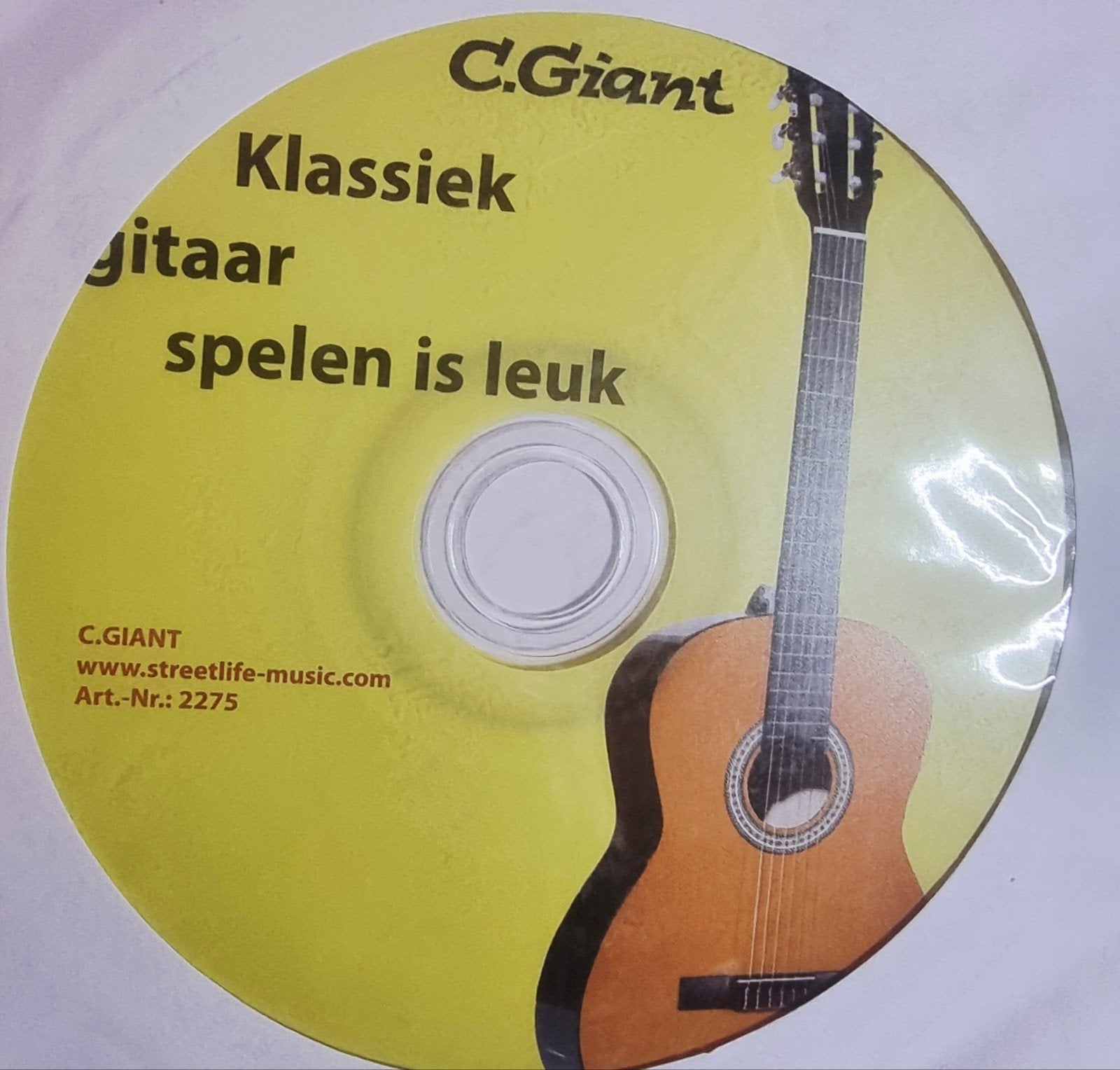 Klassiek gitaar spelen is leuk - Boek met CD G39, Gitaar, Verzenden, Klassiek, Les of Cursus