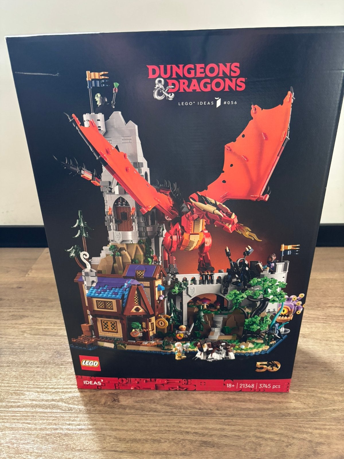 NIEUW! Lego Icons 21348 Dungeons & Dragons Red Dragon’s Tale, Inclusief accessoires, Lego, Nieuw, Ophalen of Verzenden