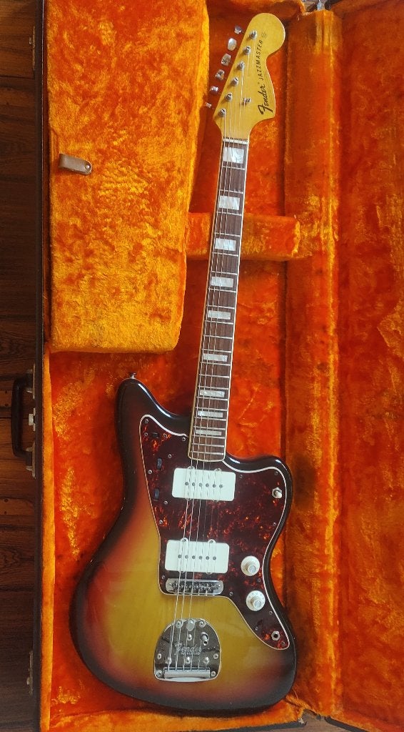 Fender Jazzmaster USA 1971, Ophalen, Zo goed als nieuw, Solid body, Fender