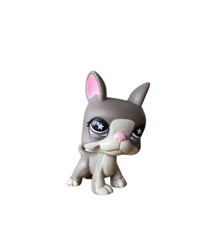 LPS Boston Terrier #958 Littlest Pet Shop, Ophalen of Verzenden, Gebruikt