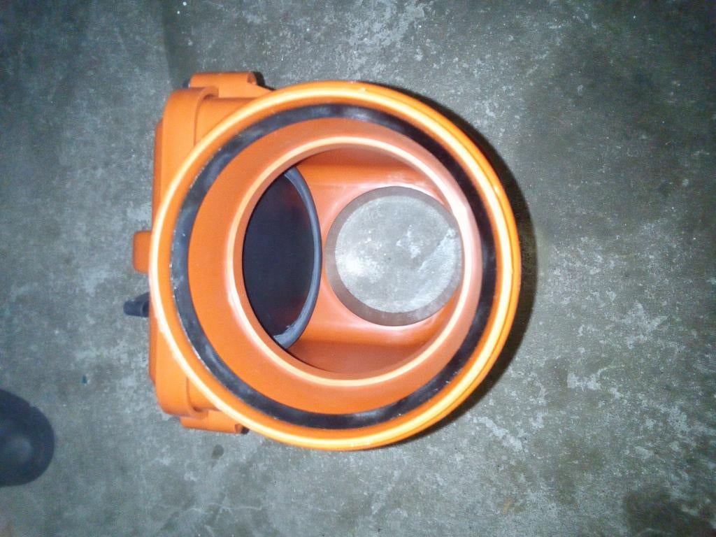 PVC terugslagklep riool 125mm nieuw, Pvc, Nieuw, Ophalen of Verzenden, Minder dan 2 meter
