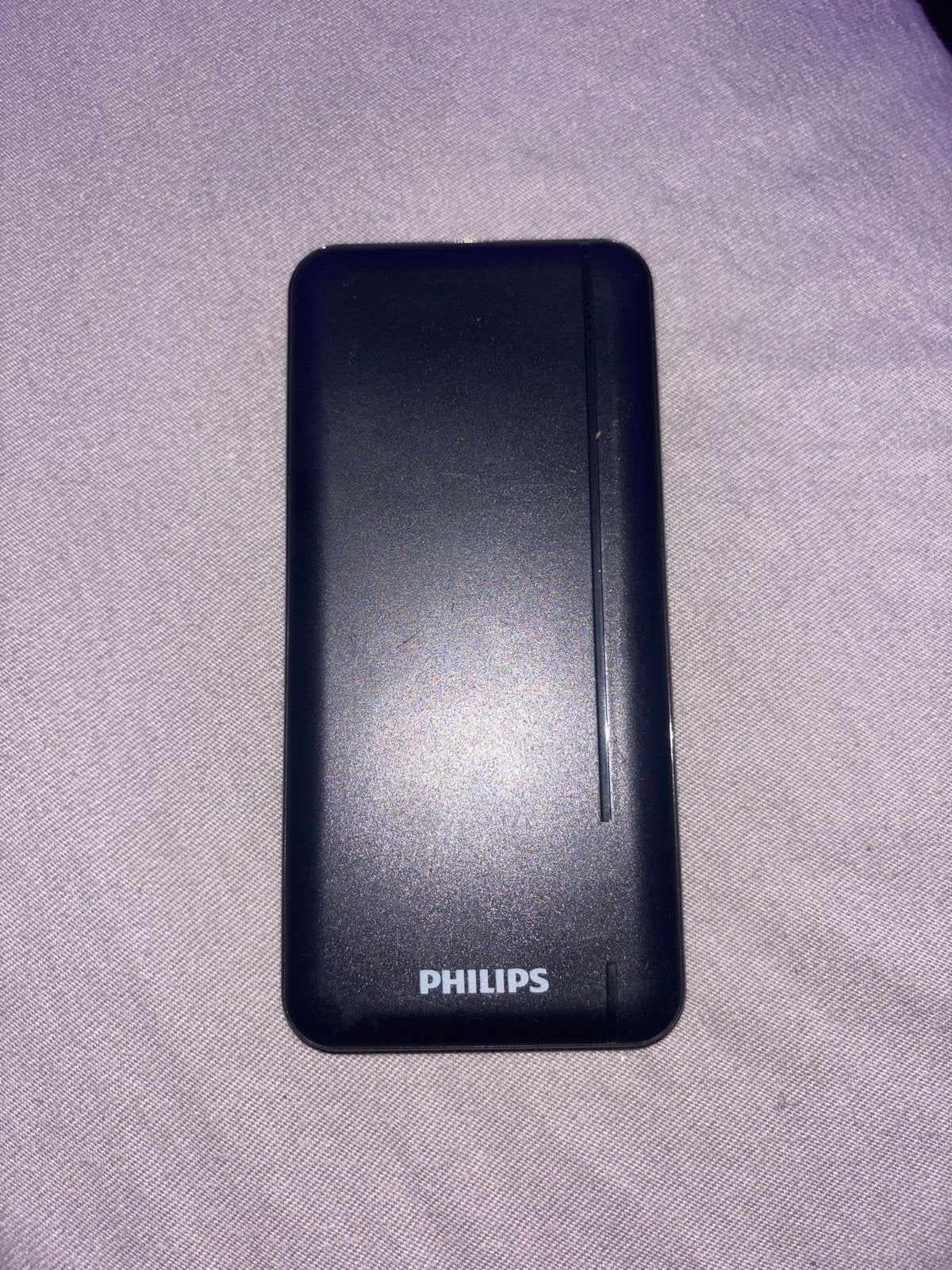 Philips Powerbank 10000mAh - Zwart, Ophalen, Gebruikt