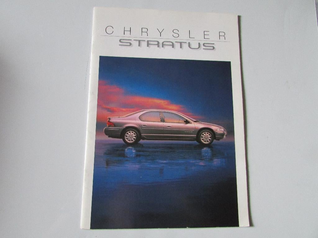 CHRYSLER STRATUS , BROCHURE, Ophalen of Verzenden, Zo goed als nieuw, Overige merken, Chrysler