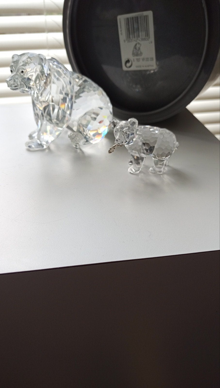 Swarovski grizzly beren, Verzamelen, Swarovski, Ophalen of Verzenden, Zo goed als nieuw, Figuurtje