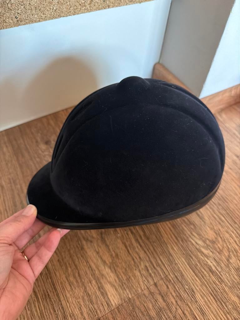 Paardrij cap maat 52-55, Dieren en Toebehoren, Paardrijkleding, Kinderen, Dressuur, Ophalen of Verzenden, Zo goed als nieuw