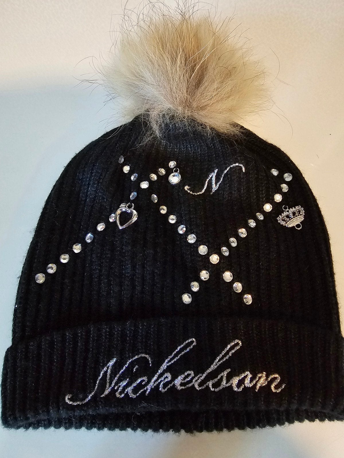 NICKELSON; MOOIE NIEUWE GEBREIDE KINDERMUTS € 25,-, Kinderen en Baby's, Ophalen