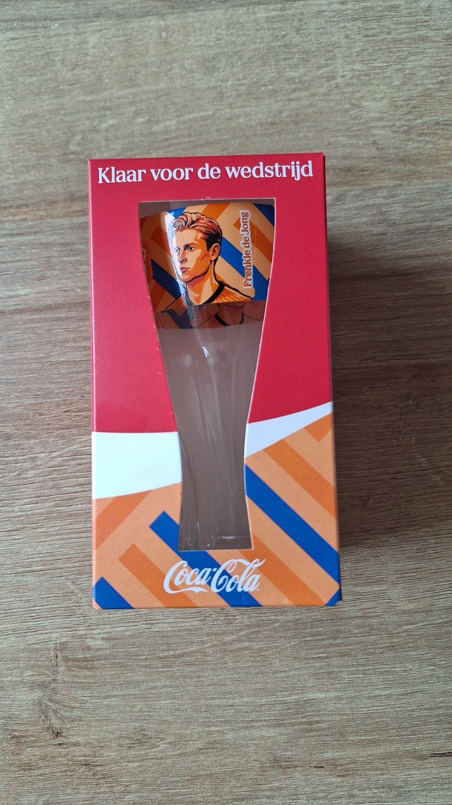 Coca Cola WK glas Frenkie de Jong, Huis en Inrichting, Ophalen