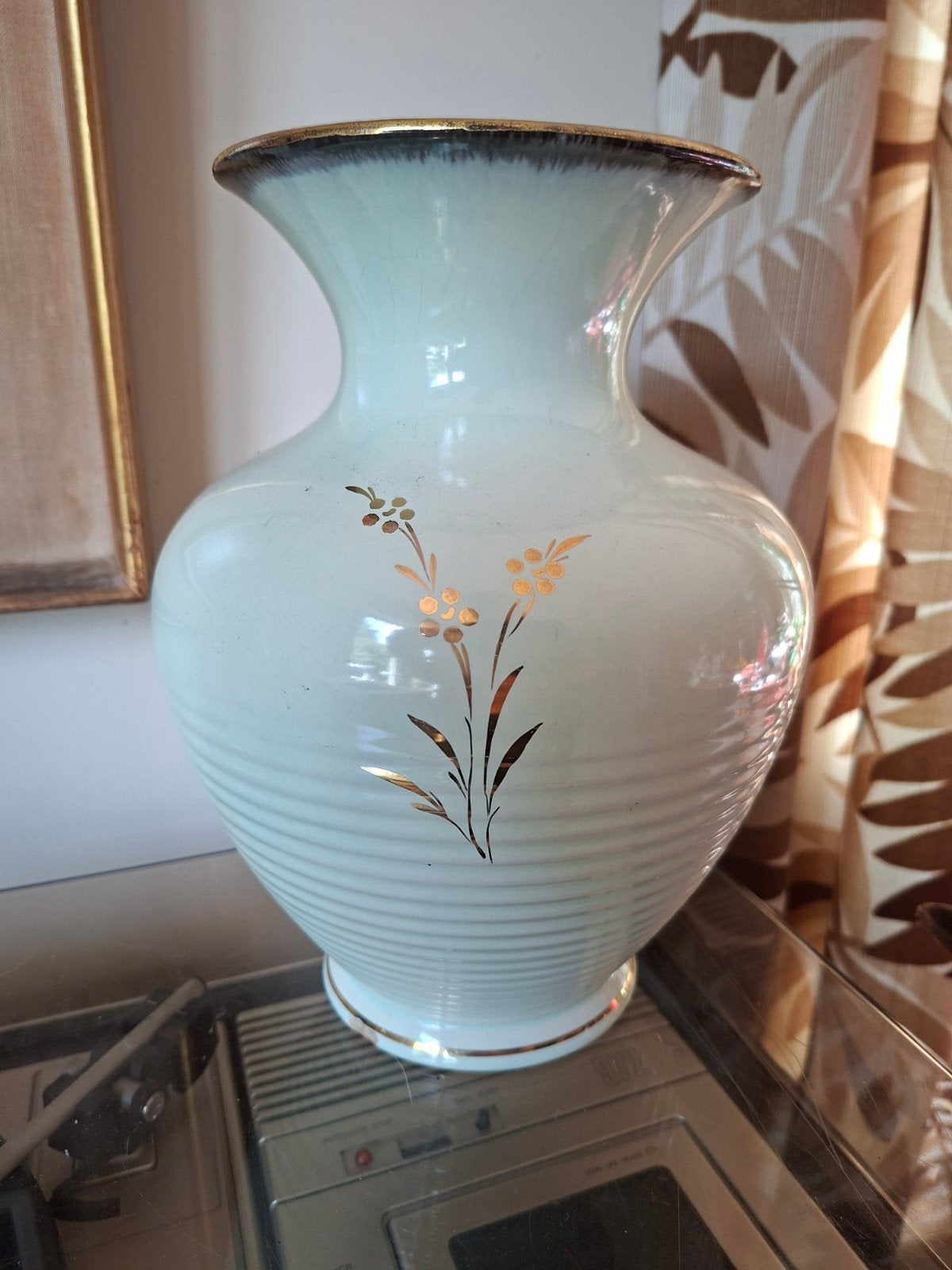 Mooie vintage vaas West Germany, Antiek en Kunst, Antiek | Vazen, Ophalen of Verzenden