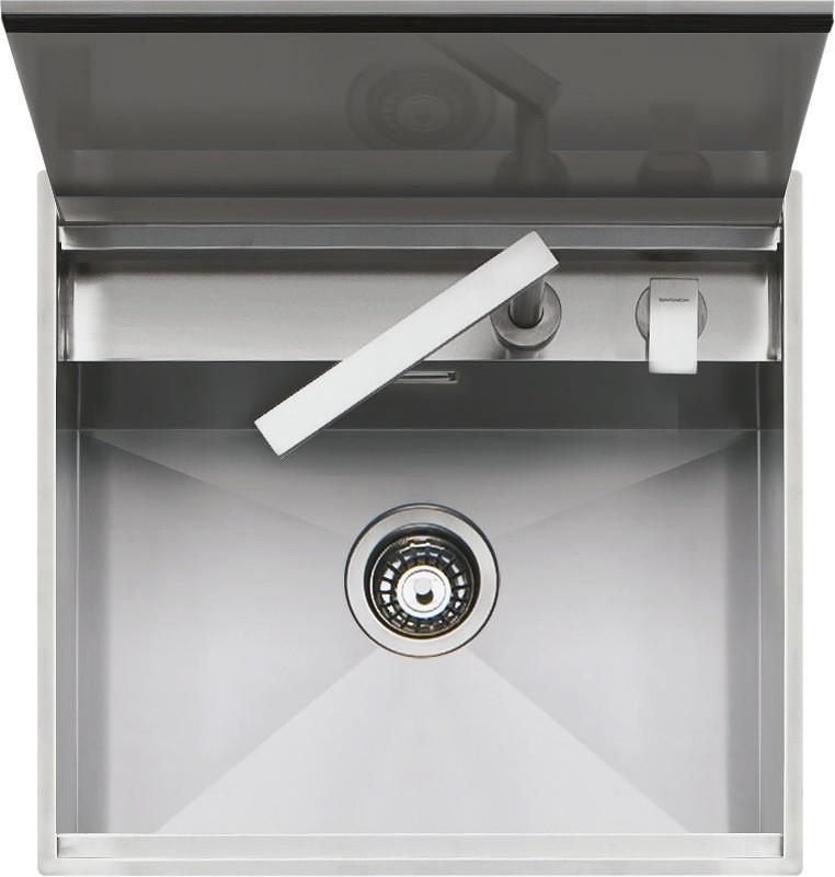 412. Exclusief spoelbak Barazza 1LLB60, Ophalen, Nieuw, Handdoek