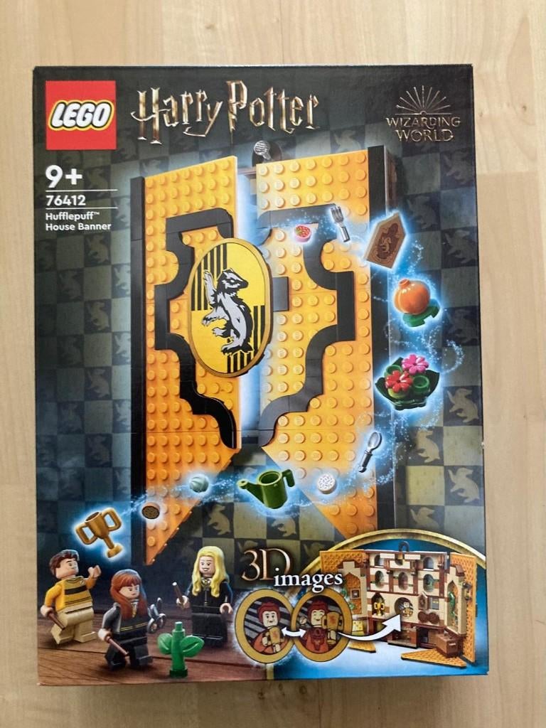 Lego Harry Potter Hufflepuff House Banner 76412 (nieuw), Ongeopend/sealed, Lego, Ophalen of Verzenden, Complete set