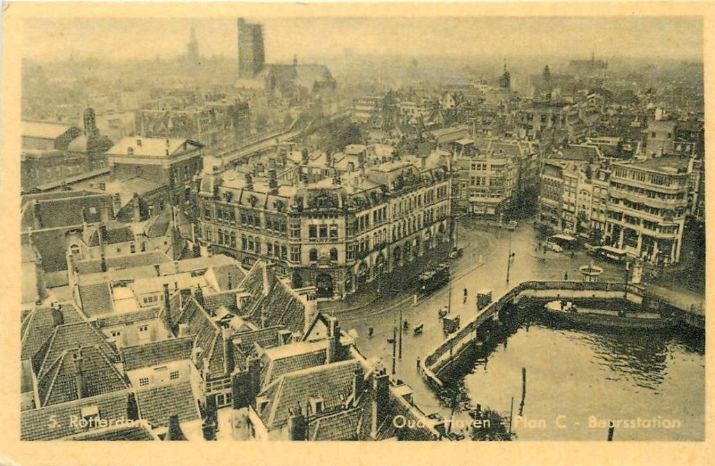 388-262-031 Rotterdam Oude Haven, Verzenden, Voor 1920, Zuid-Holland