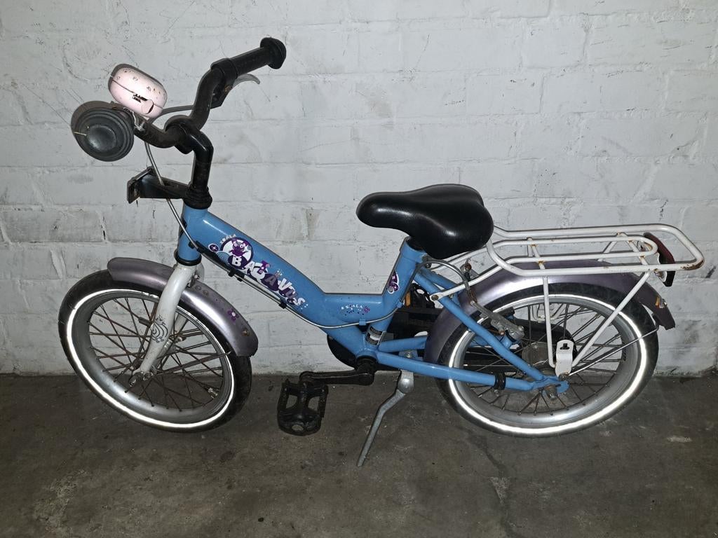 For sale kidsbike Batavus citybike 16inch, rider height:+/-1, Fietsen en Brommers, Ophalen of Verzenden, Gebruikt, 16 tot 20 inch