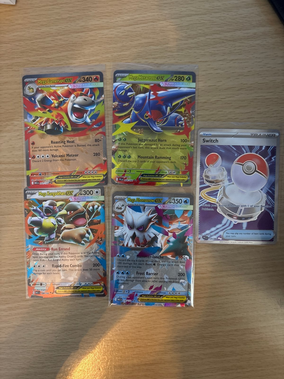 Mega Evolution Pokémon kaarten, Ophalen of Verzenden, Zo goed als nieuw, Meerdere kaarten