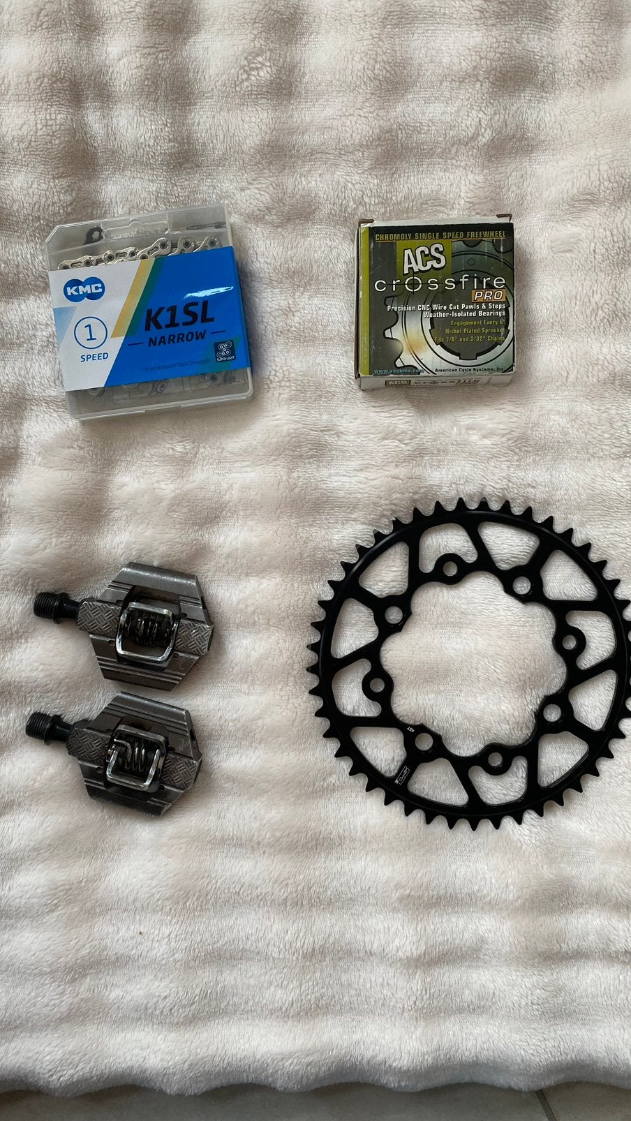 Bmx tandwiel en ketting set, Ophalen of Verzenden, Nieuw