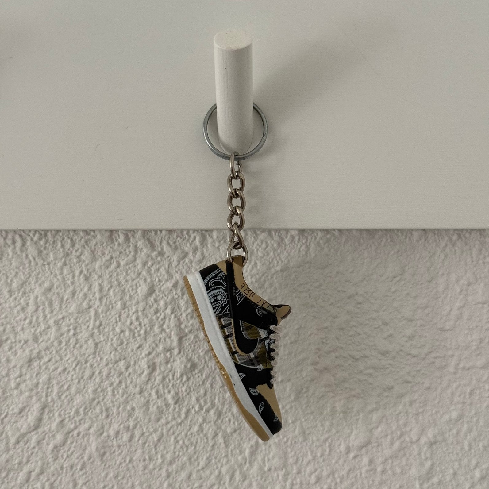 Travis Scott SB Dunk Sleutelhanger Nike Sneaker Keychain, Ophalen of Verzenden, Nieuw, Merk