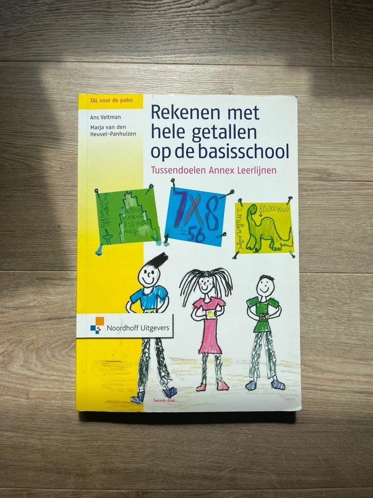 Rekenen met hele getallen op de basisschool, Boeken, Studieboeken en Cursussen, Zo goed als nieuw, HBO, Beta, Ophalen of Verzenden