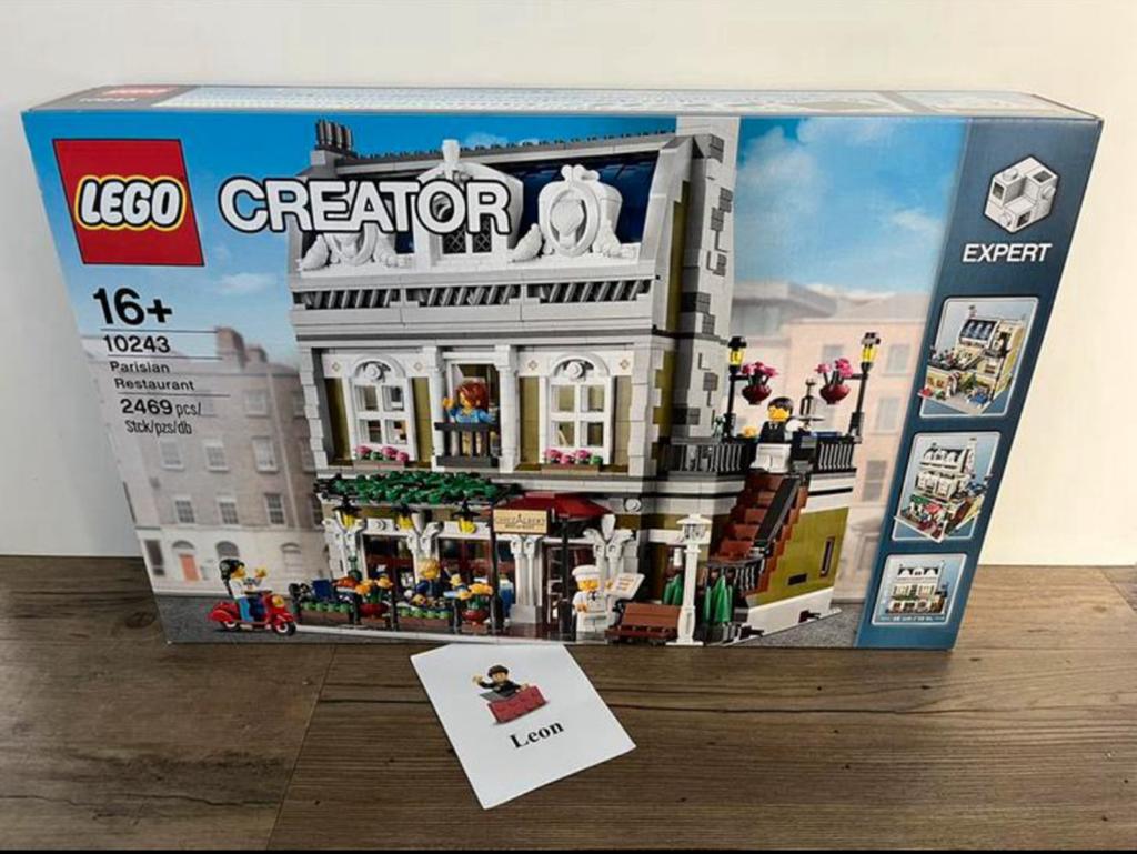 Lego Creator Expert 10243 Parijs restaurant - Nieuw in doos!, Lego, Nieuw, Ophalen of Verzenden, Ongeopend/sealed