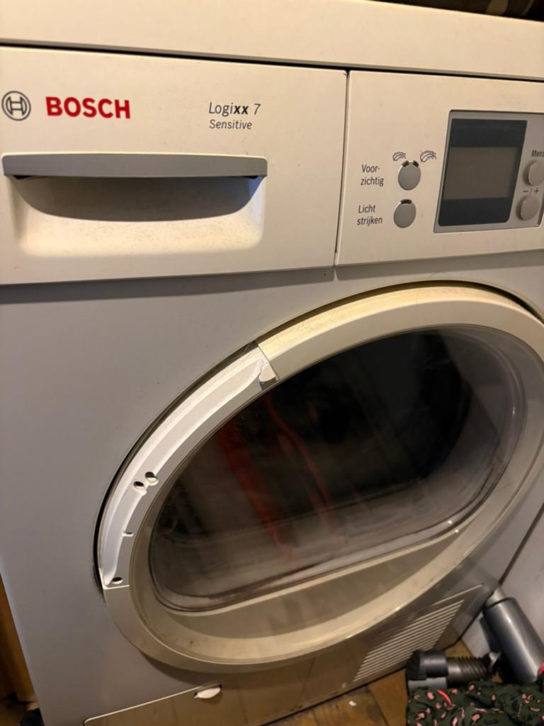 Bosch wasdroger GRATIS (niet werkend), Witgoed en Apparatuur, Ophalen, 6 tot 8 kg, Zo goed als nieuw, 85 tot 90 cm
