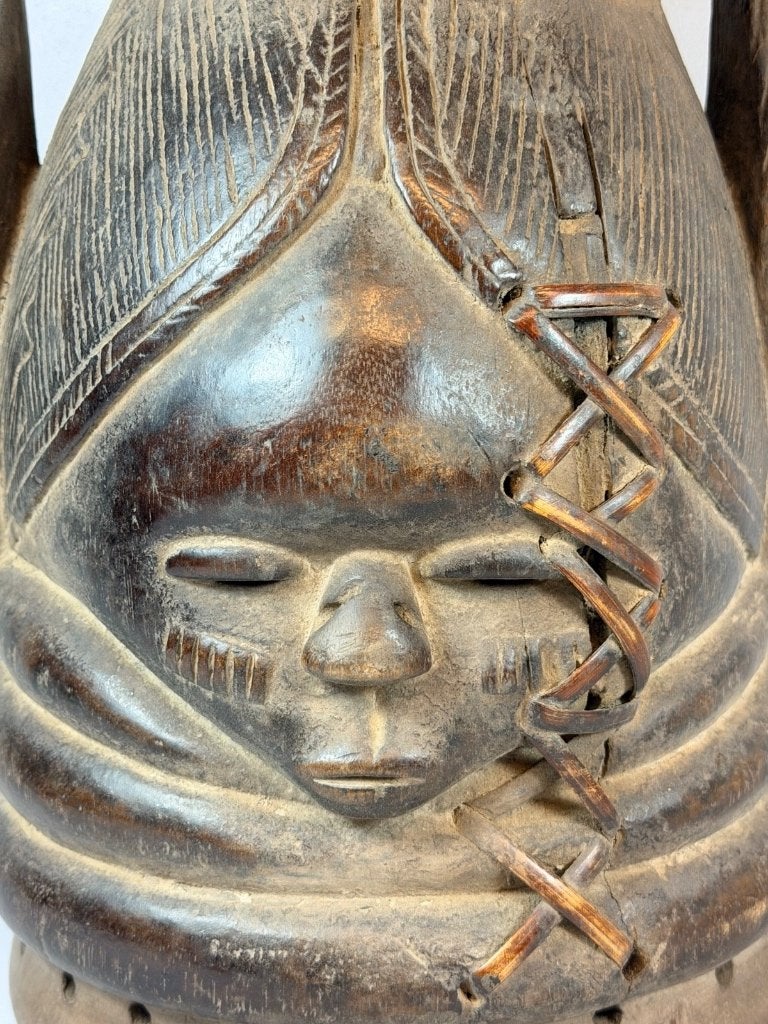 260890 Afrikaans Mende Masker - Sierra Leone., Ophalen of Verzenden