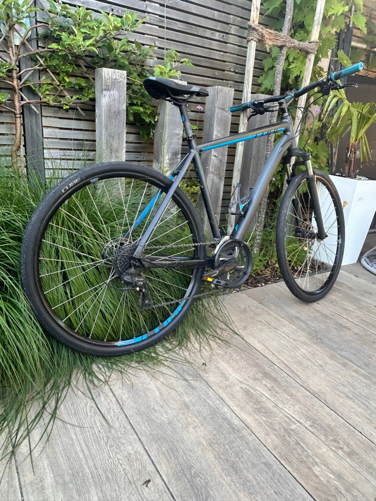Cube Nature Cross Hybride Shimano Tourney TX - Framemaat 54, 28 inch, Gebruikt, Vering, Meer dan 20 versnellingen