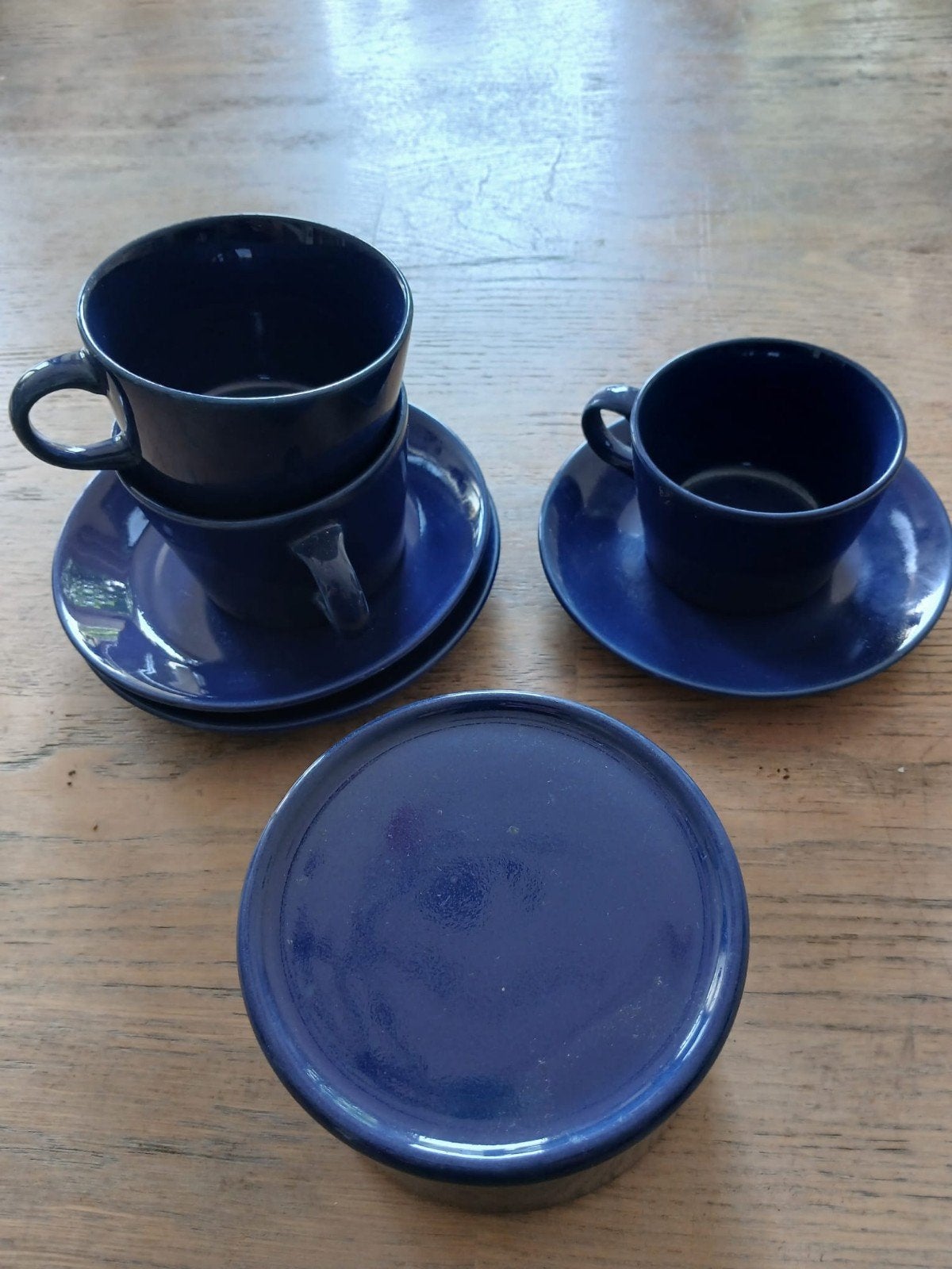 arabia kilta blauw, Ophalen