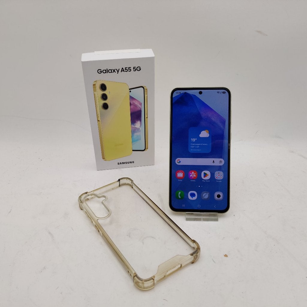 Samsung Galaxy A55 128GB || Android 16 || Dual-sim €229.99, S, Ophalen of Verzenden, Zo goed als nieuw, S