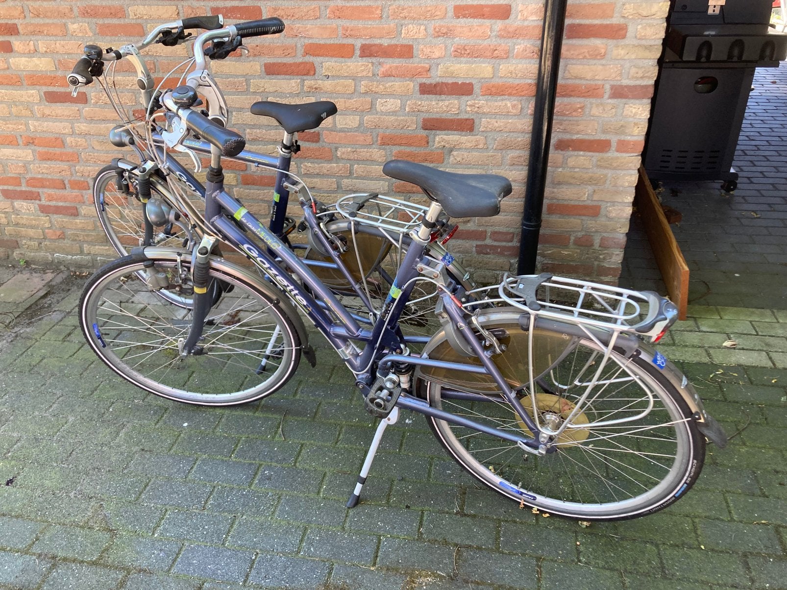 2 x Gazelle Medeo, Ophalen, Gebruikt, Velgrem, Versnellingen