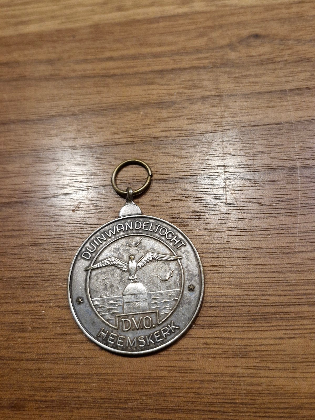 128 Duinwandeltocht D.V.O. Heemskerk medaille, Ophalen of Verzenden