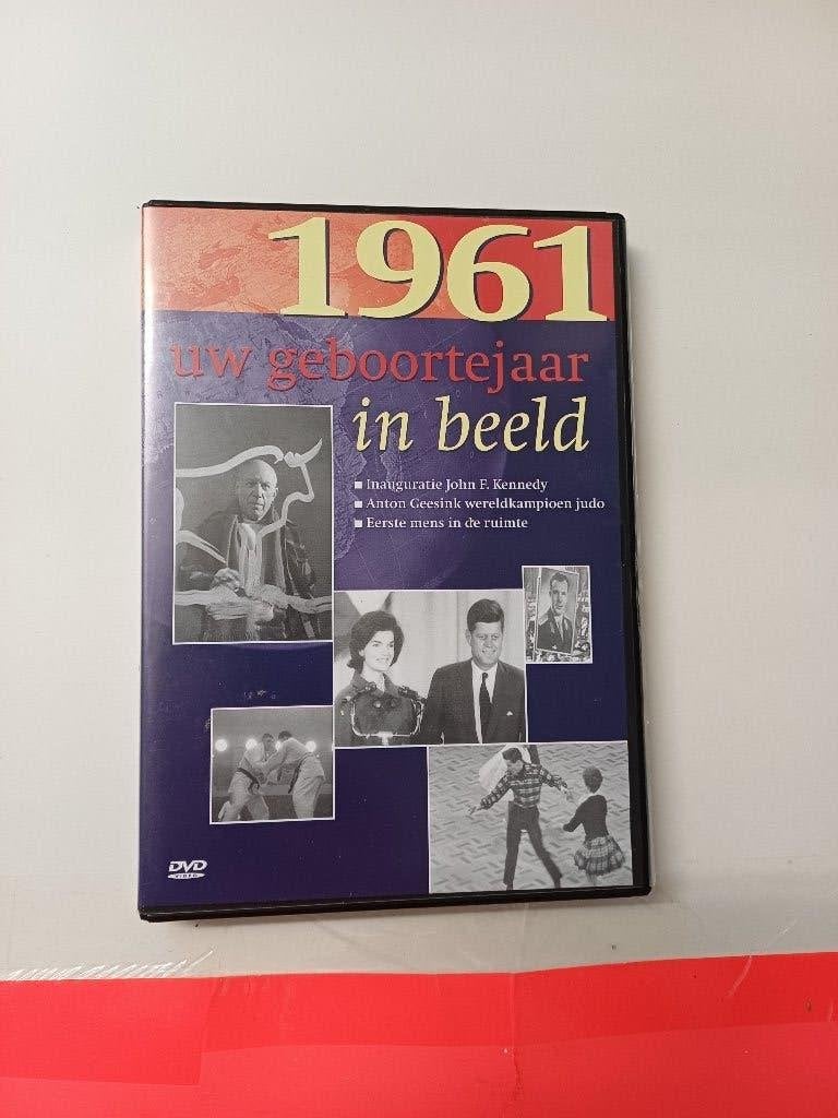 DVD - Uw geboortejaar in beeld 1961, Alle leeftijden, Ophalen of Verzenden, Gebruikt, Politiek of Geschiedenis