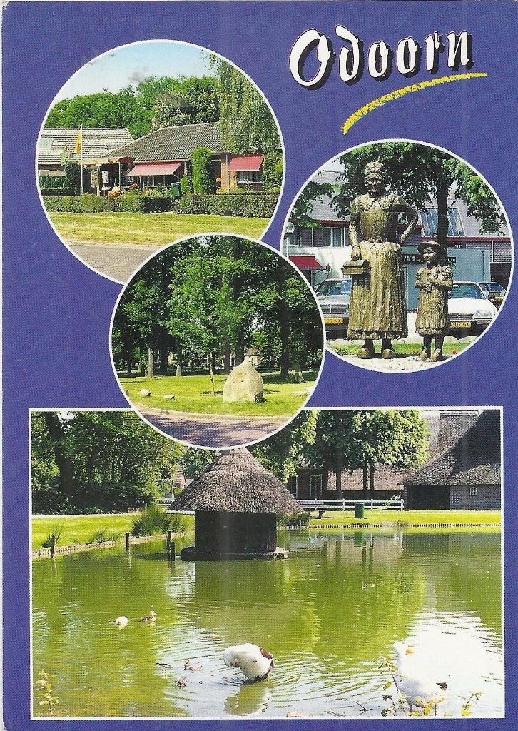Gelopen ansichtkaart Odoorn, Verzenden, Voor 1920, Gelopen