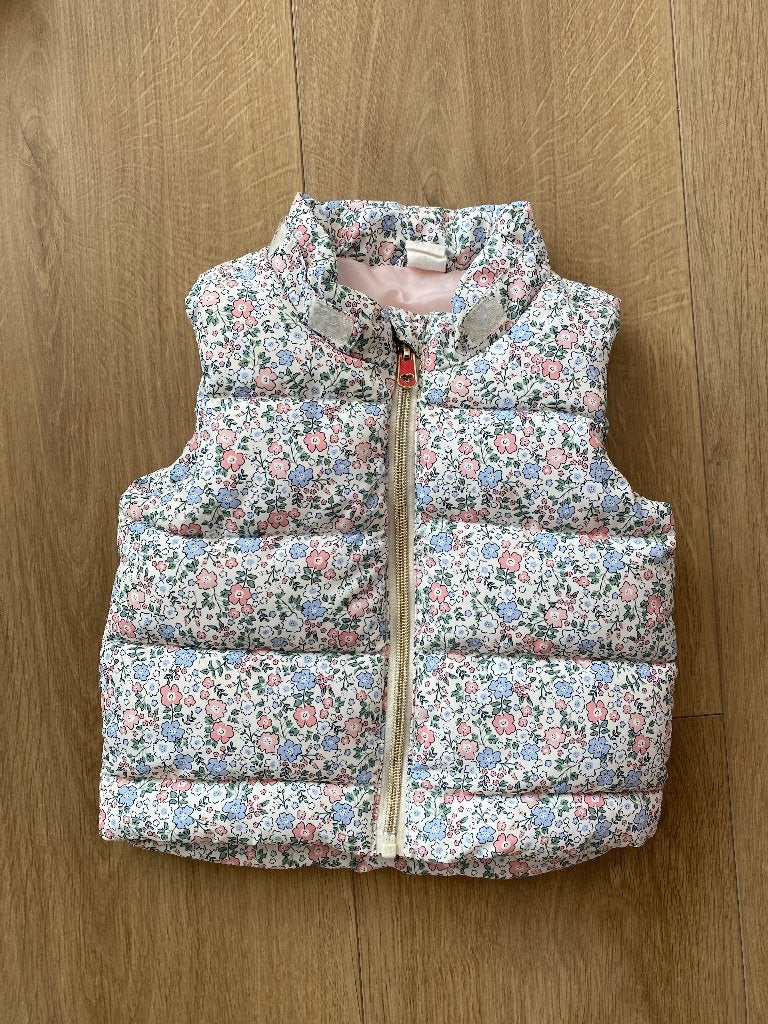 Bodywarmer maat 74 meisje, Ophalen of Verzenden, Zo goed als nieuw, Meisje, Jasje