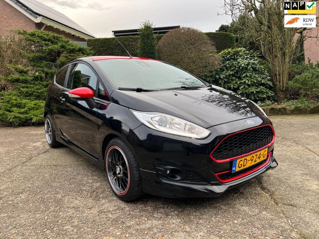 Ford Fiesta 1.0 Black Edition Sport 140PK, Navi, ECC, PDC, Z, Auto's, Voorwielaandrijving, Stof, Euro 6, 1028 kg