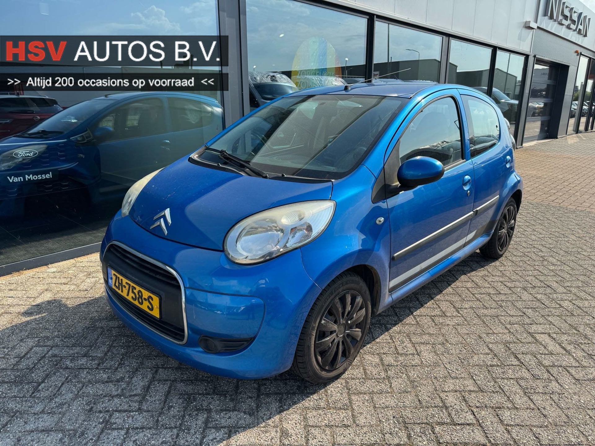 Citroen C1 1.0-12V Ambiance airco automaat *79.000km*, Auto's, Euro 5, Elektrische ramen, Gebruikt, C1
