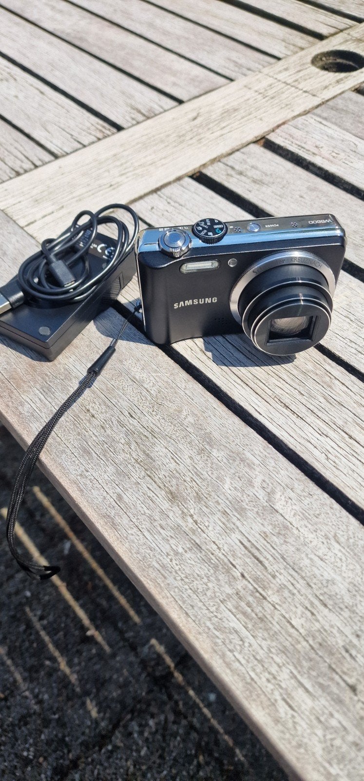 Samsung digital camera, WB600, Ophalen
