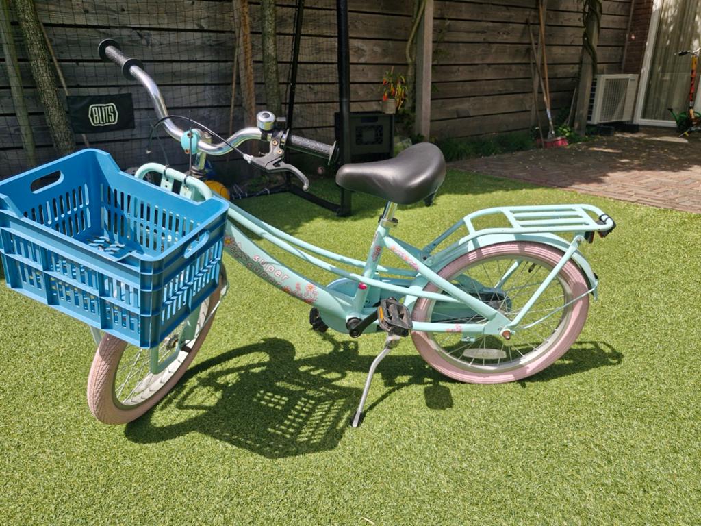 Meisjesfiets Lola 18 inch - Goede staat, Fietsen en Brommers, Ophalen, Gebruikt, 16 tot 20 inch