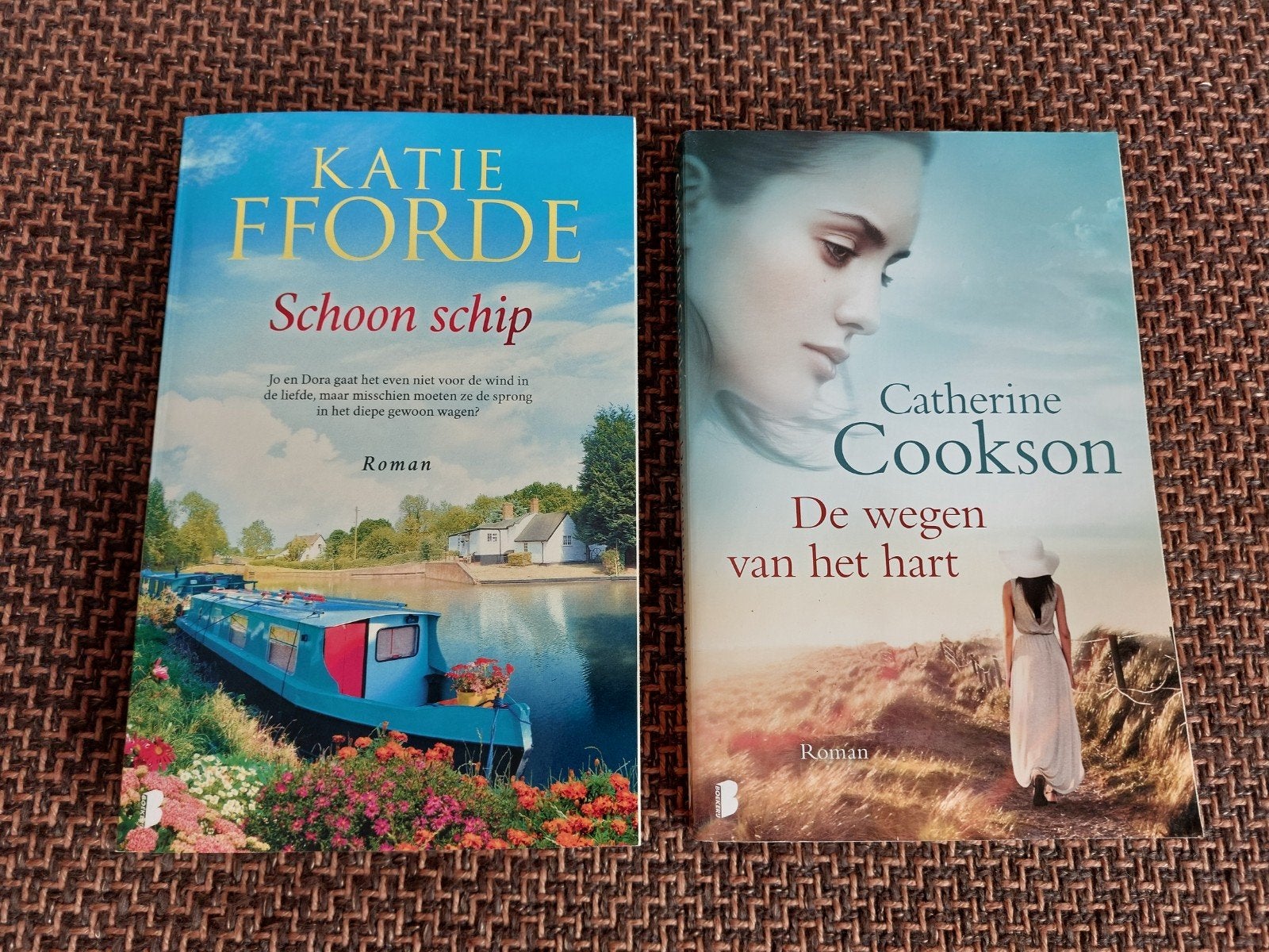 2 romans: Katie Fforde - Schoon schip & Catherine Cookson, Ophalen of Verzenden, Gelezen, Katie Fforde, Catherine Cookson, Nederland