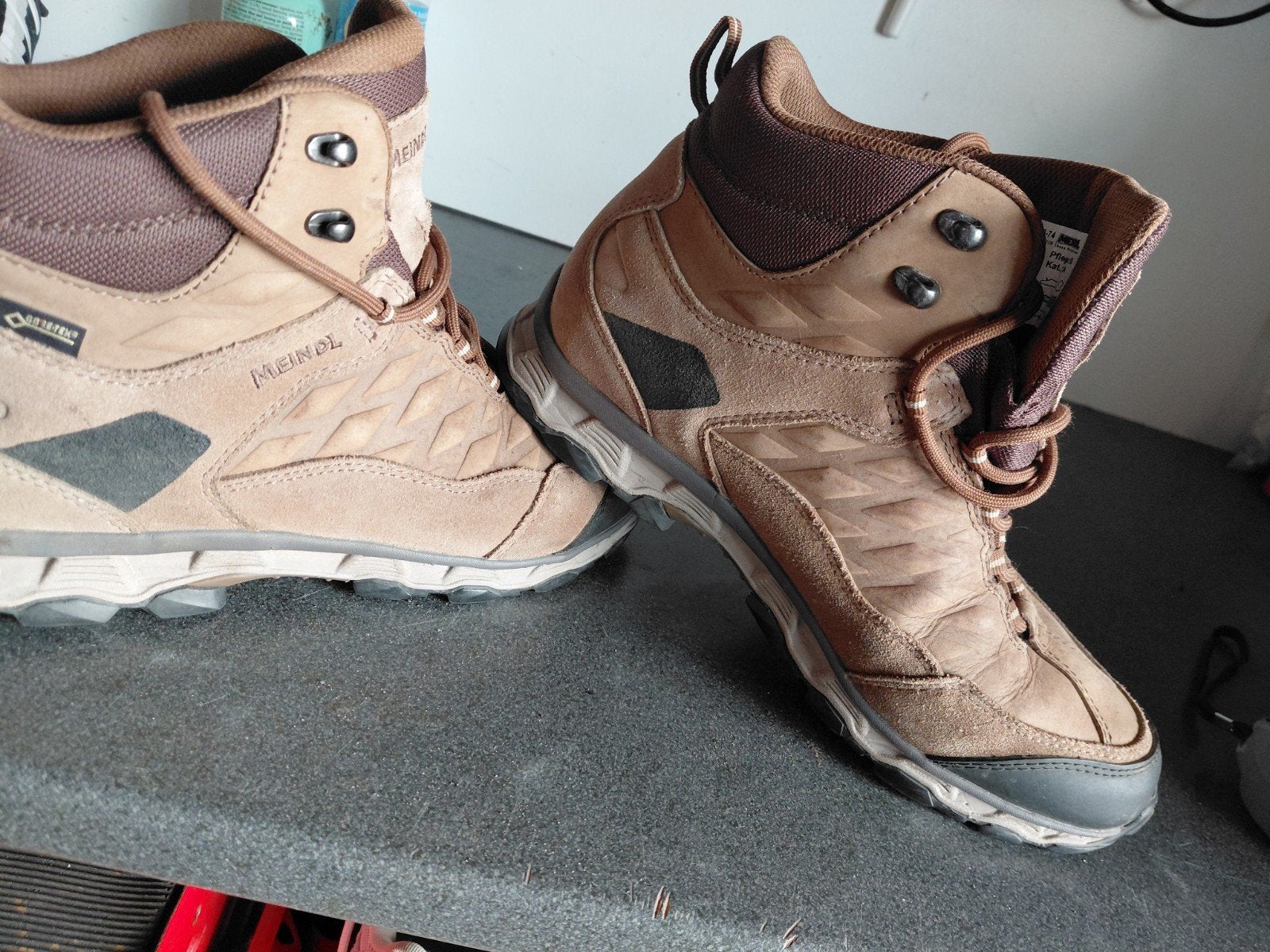 Meindl Wandelschoenen - Maat UK 7 - Zo goed als nieuw, Sport en Fitness, Ophalen, Zo goed als nieuw, Schoenen