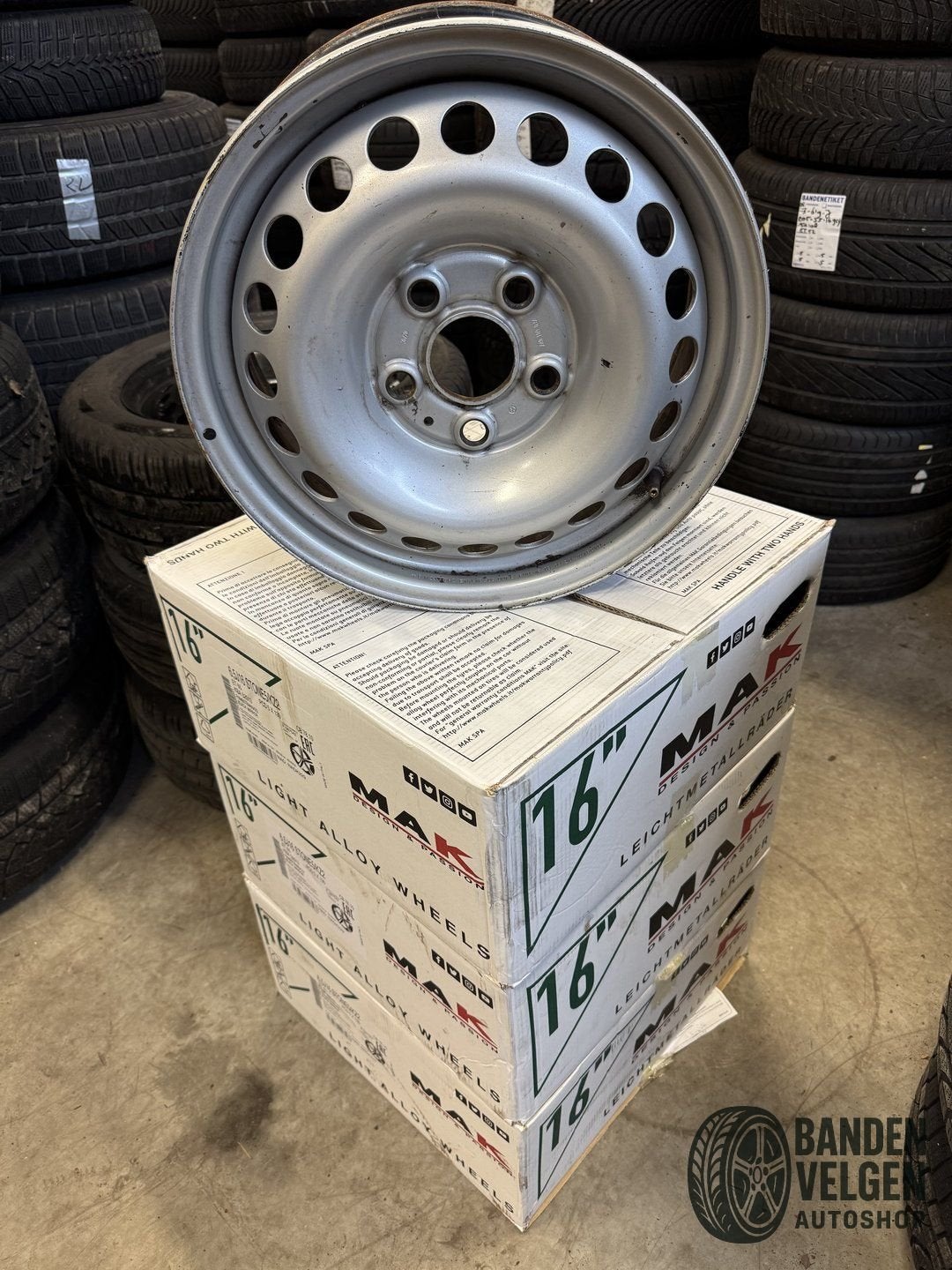 4 x Volkswagen T5 T6 Camper California Velg 16 Inch 5 x 120, Auto-onderdelen, Banden en Velgen, Velg(en), -, -, Ophalen of Verzenden