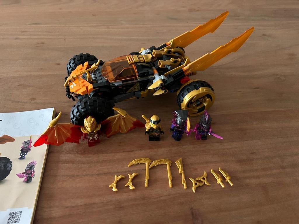 Lego Ninjago 71769 Cole's Dragon cruiser, Ophalen, Zo goed als nieuw