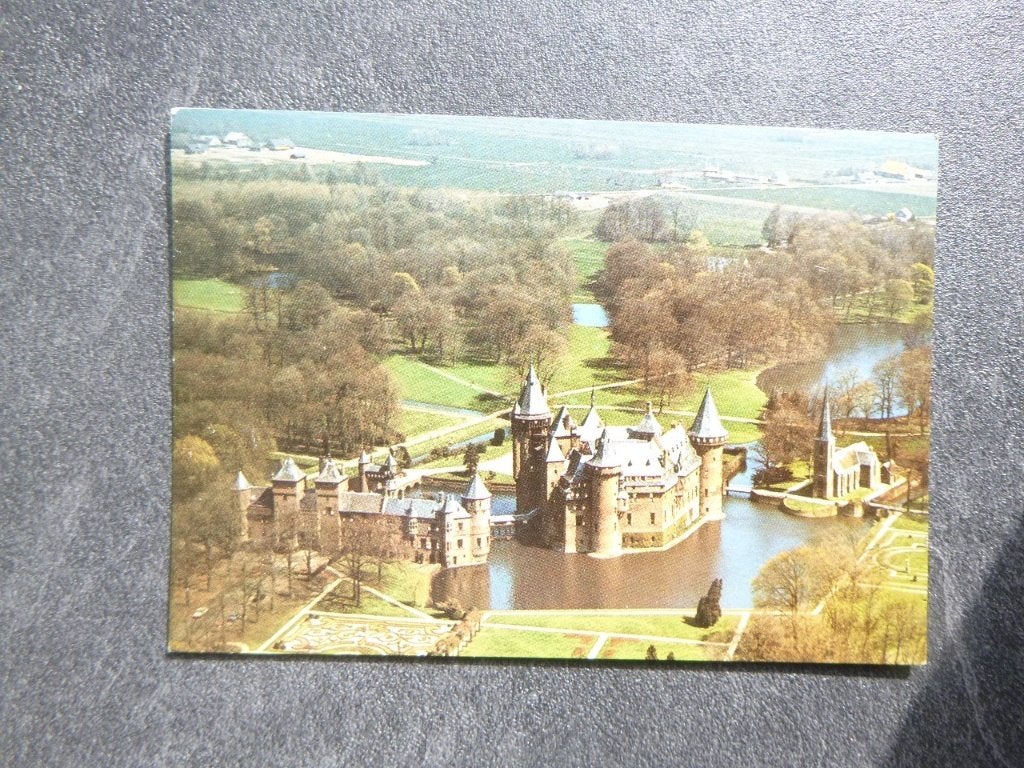 Haarzuilens, kasteel de Haar/luchtfoto, Verzenden, 1980 tot heden, Ongelopen, Utrecht